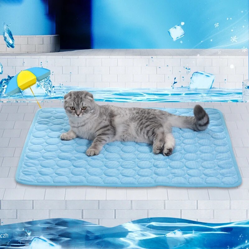 Cooling Blanket Hot Sleepers - Evcil Hayvanlar İçin Yazlık Kedi Köpek