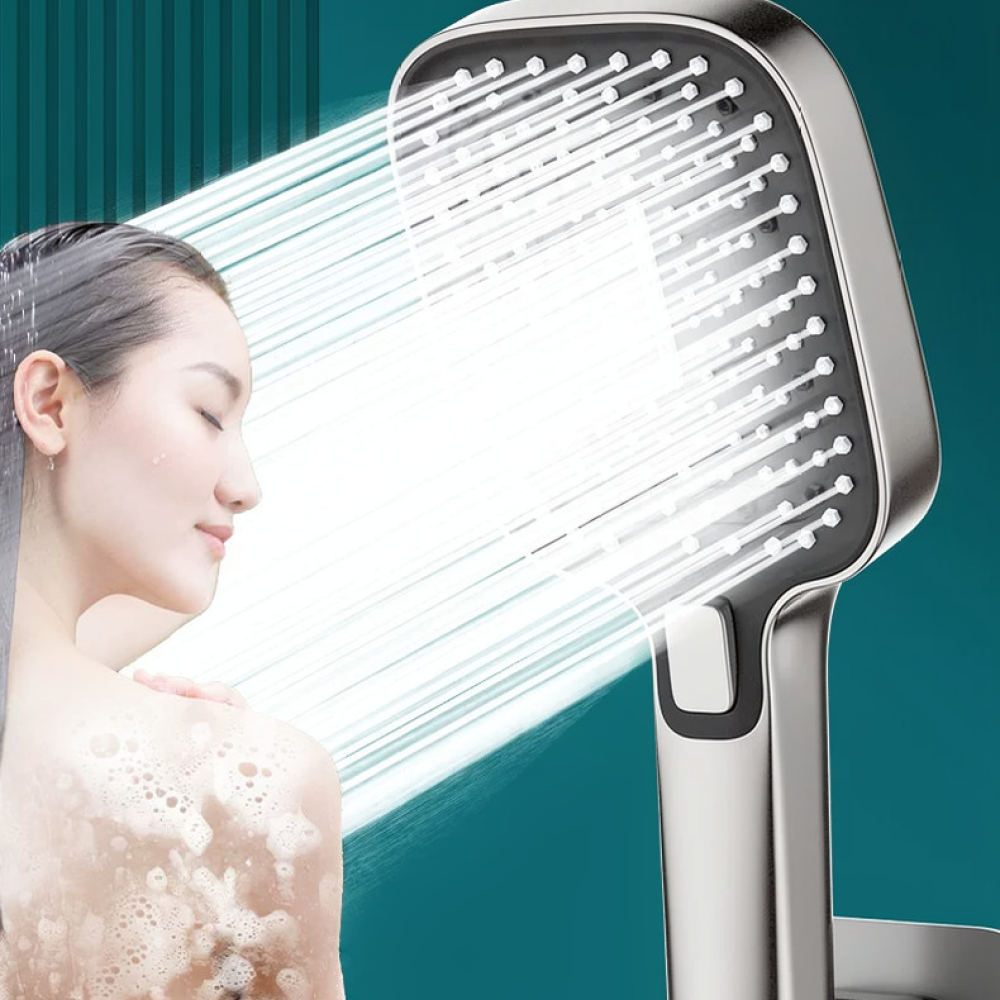 High Pressure Shower Head Handheld - Yüksek Basınçlı Duş Başlığı, Elde Tutulabilen