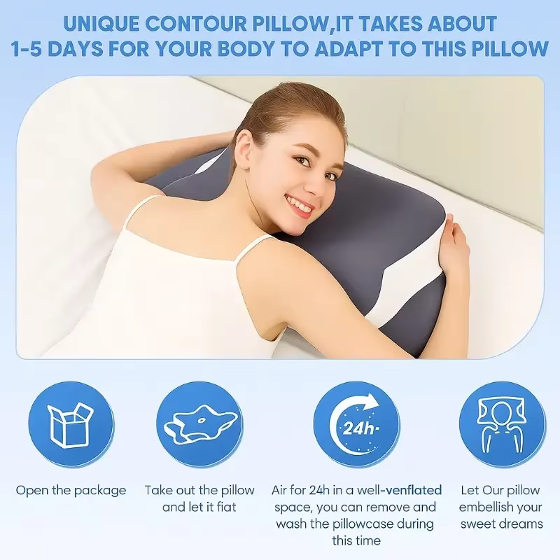 Kelebek Şeklinde Özel Tasarım, - Anti Snore Contour Pillow incelemesi ve fiyatı