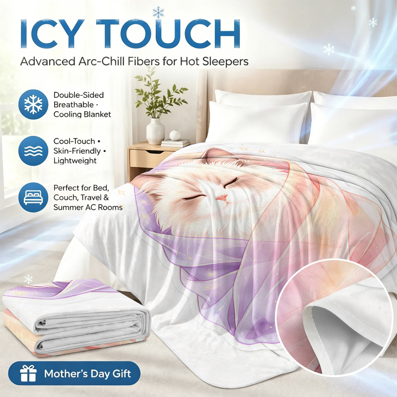 Karikatür Kedi Baskılı Ev Teks - Cooling Blanket Hot Sleepers incelemesi ve fiyatı