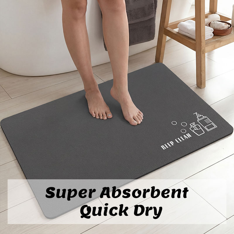 Diatomit Banyo Paspası Banyo E - Quick Dry Diatomite Bath Mat incelemesi ve fiyatı