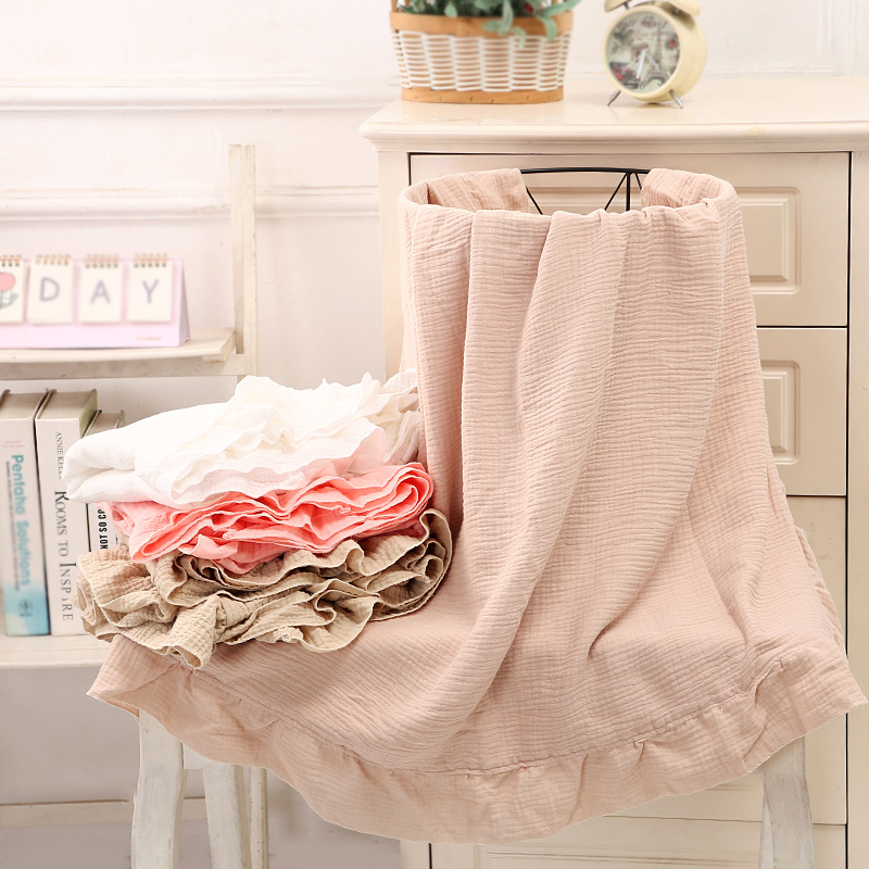 %100 Pamuklu Fırfırlı Muslin B - Muslin Cotton Bedspread incelemesi ve fiyatı