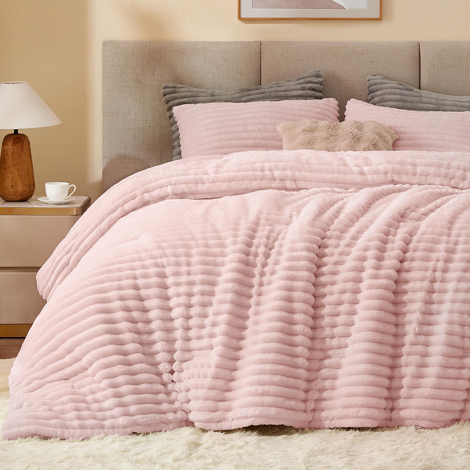 Süper Yumuşak, Tüylü Polar Yor - Fluffy Fleece Comforter King Size incelemesi ve fiyatı