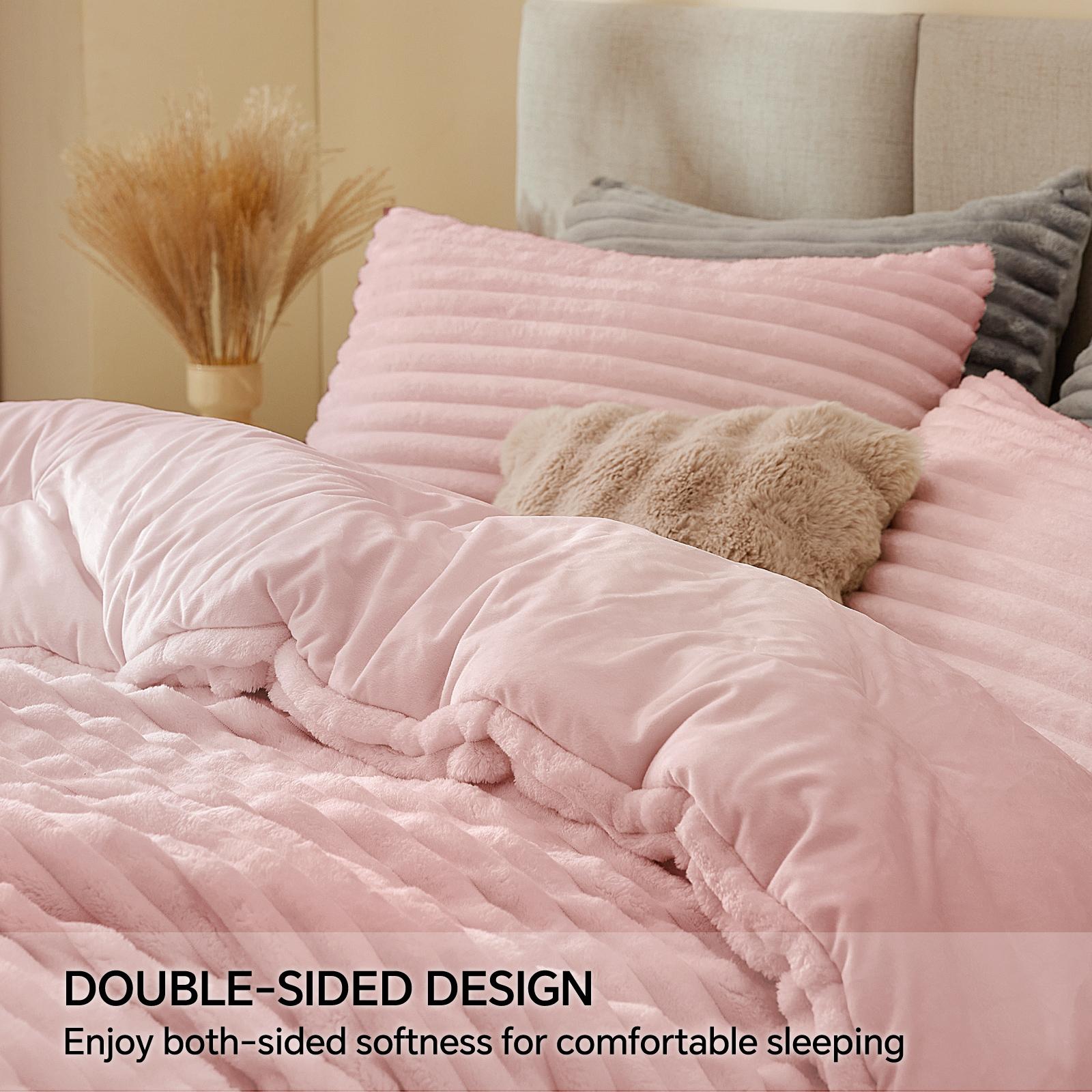 Süper Yumuşak, Tüylü Polar Yor - Fluffy Fleece Comforter King Size incelemesi ve fiyatı