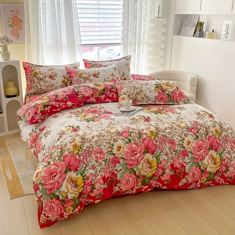 Çiçekli Fermuarlı Nevresim Tak - Duvet Cover Sets With Zipper incelemesi ve fiyatı