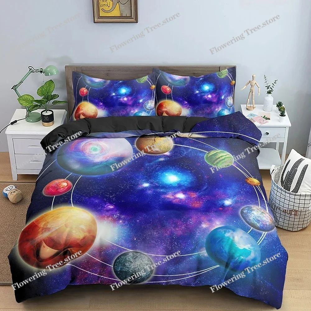 Galaxy Space Nevresim Takımı 3 - Duvet Cover Sets With Zipper incelemesi ve fiyatı