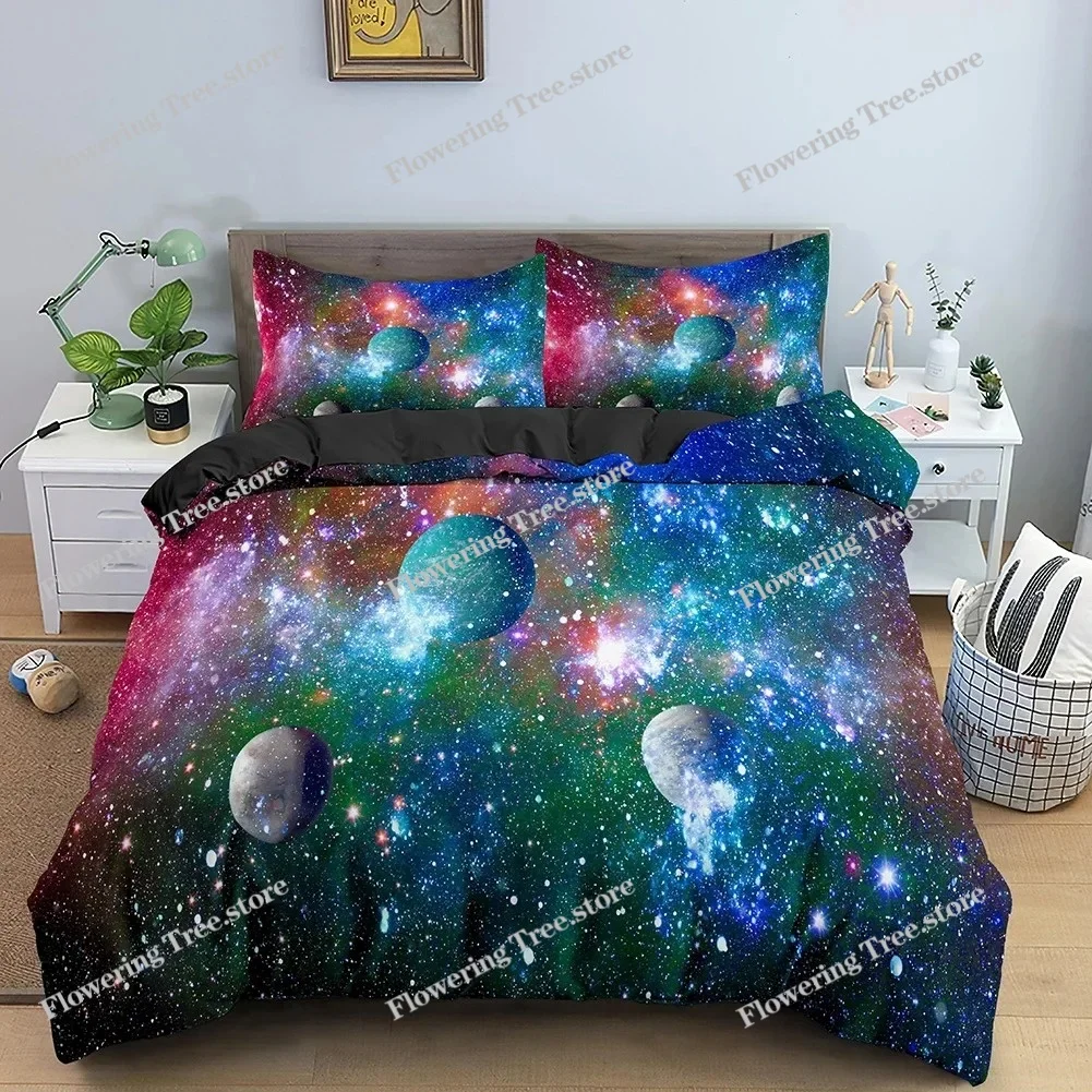 Galaxy Space Nevresim Takımı 3 - Duvet Cover Sets With Zipper incelemesi ve fiyatı